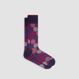 Geometric Mid-Calf Socks