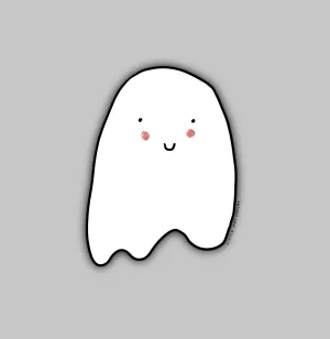 Ghostie vinyl sticker