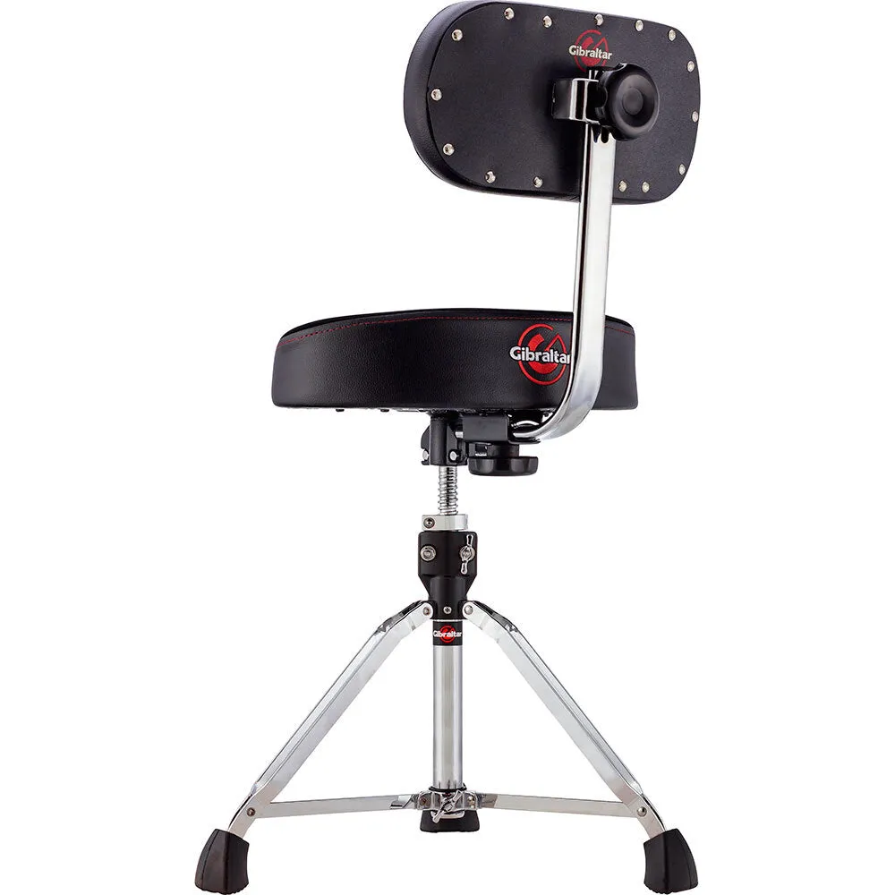 Gibraltar 9600 Series Drum Throne with Cordura Motostyle Seat & Adjustable Backrest