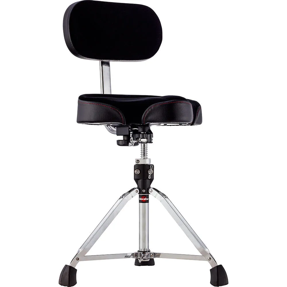 Gibraltar 9600 Series Drum Throne with Cordura Motostyle Seat & Adjustable Backrest