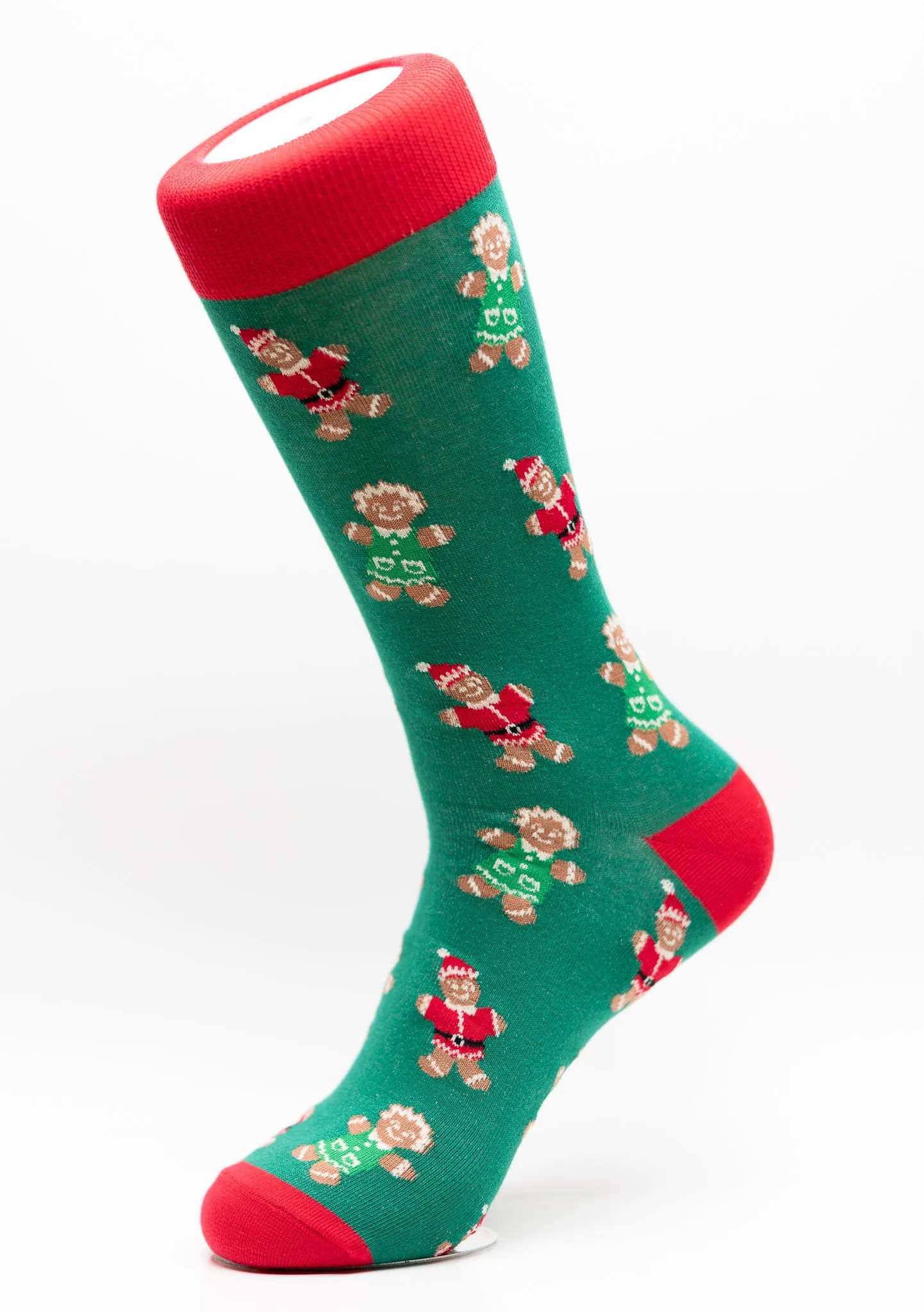 Gingerbread Men Women Crew Socks