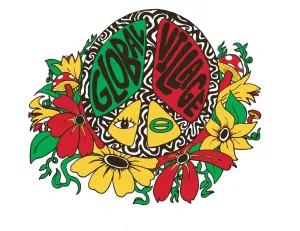 Global Village Sticker Eco-Peace
