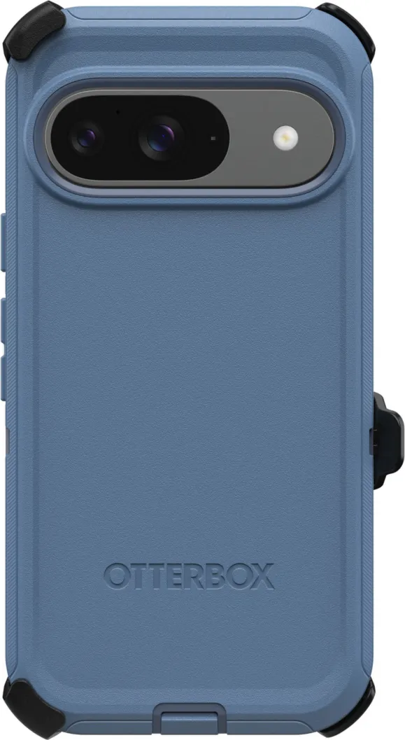 Google Pixel 9/9 Pro Otterbox Defender Series Case - Blue - Baby Blue Jeans