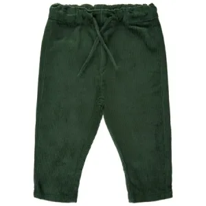 Green Corduroy Joggers