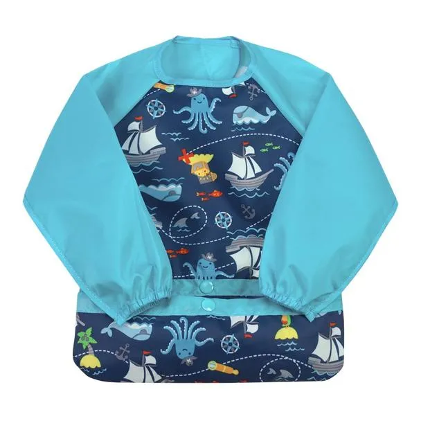 Green Sprouts - Snap & Go Easy-Wear Long Sleeve Bib