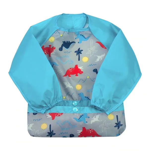 Green Sprouts - Snap & Go Easy-Wear Long Sleeve Bib