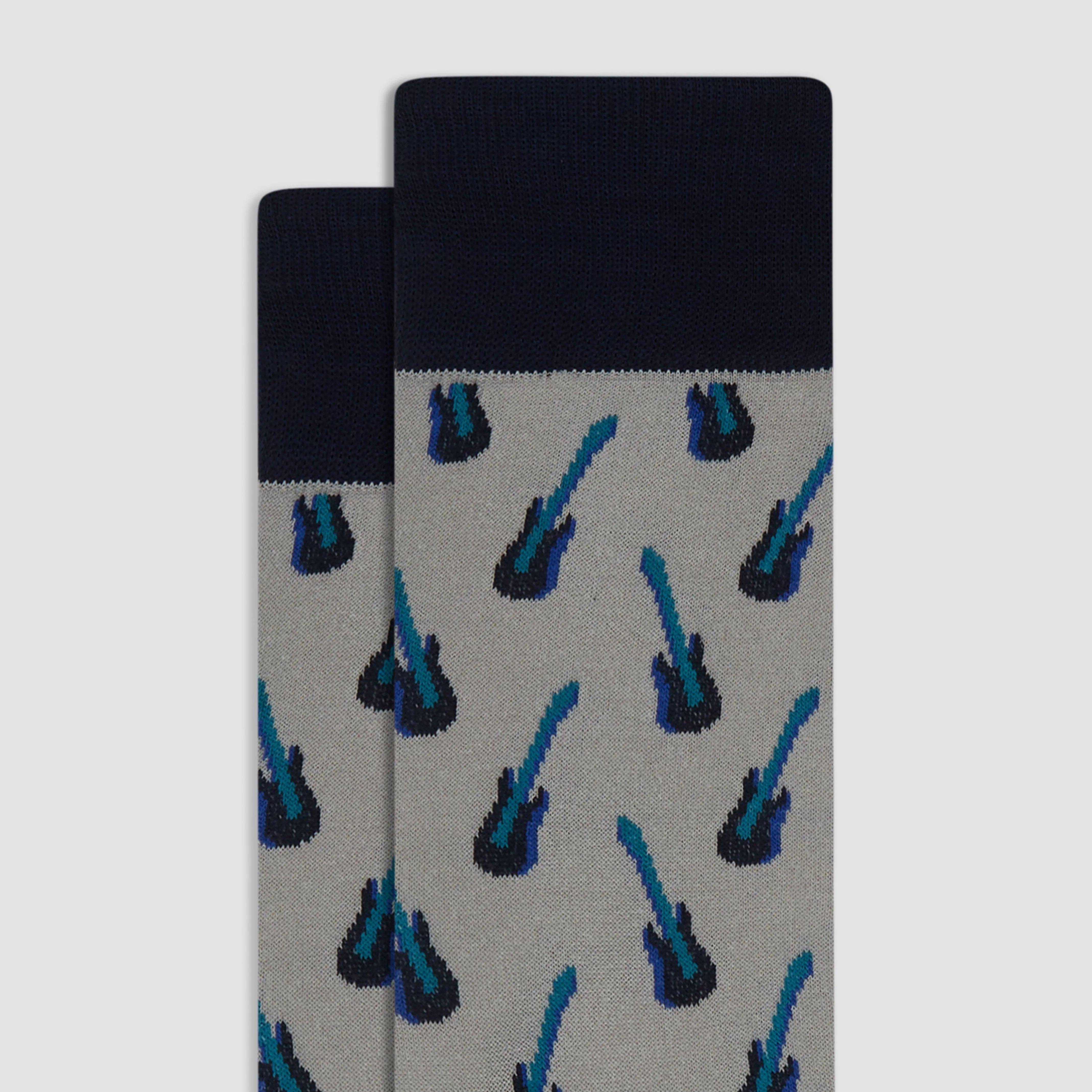 Guitars Mid-Calf Socks