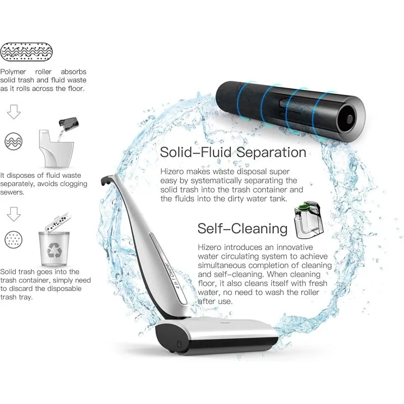 Hizero 4 in 1 Bionic - Hard Floor Cleaner F500