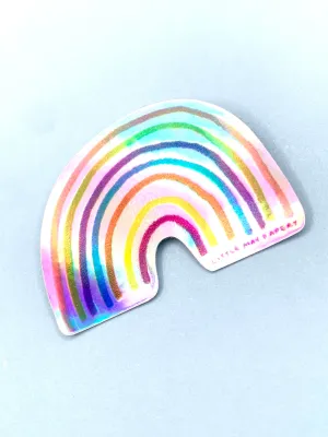 Holographic Rainbow vinyl sticker