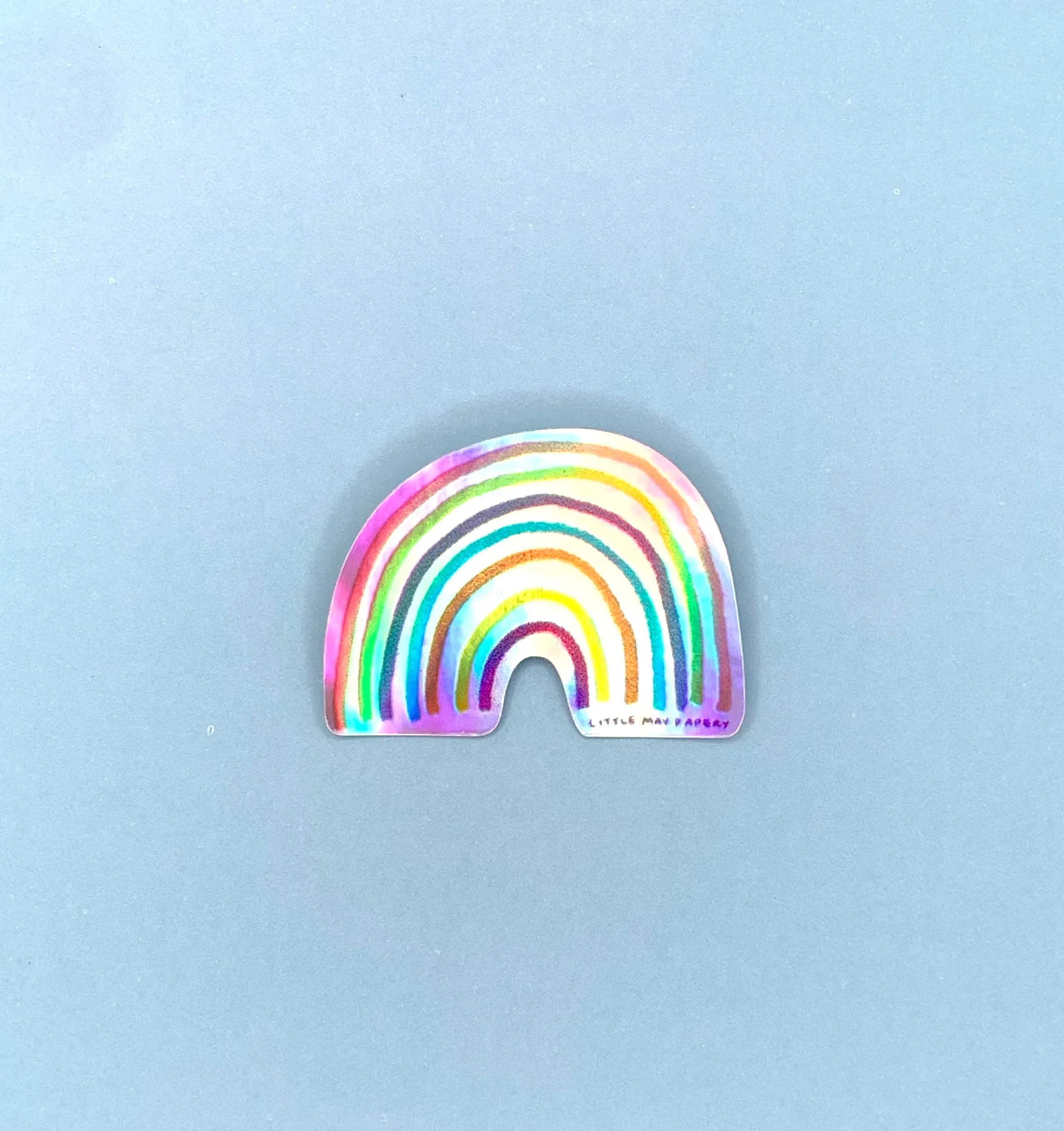 Holographic Rainbow vinyl sticker