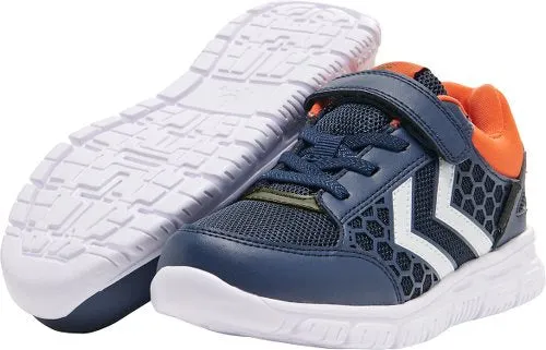 Hummel Black Iris Crosslite Mid Junior Trainers