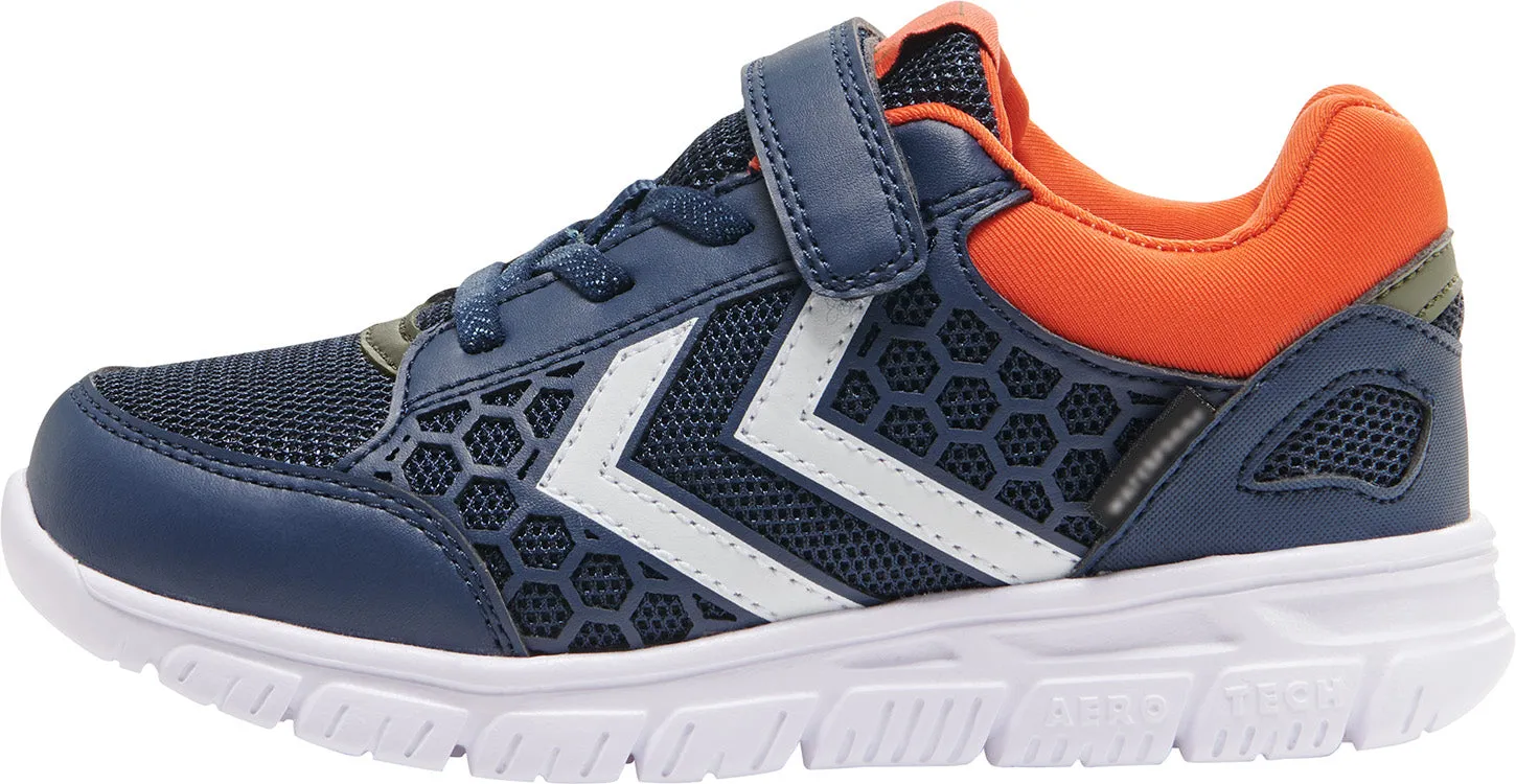 Hummel Black Iris Crosslite Mid Junior Trainers