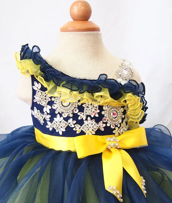 Infant/toddler/baby/children/kids Girl's Baby Doll Pageant gown for birthday 1~4T G179