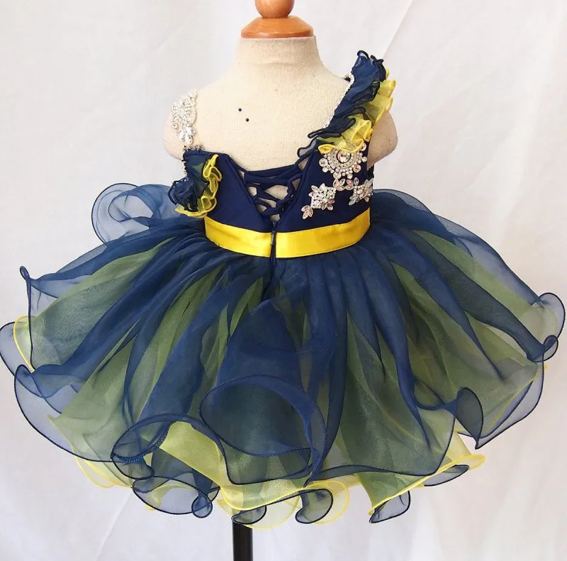 Infant/toddler/baby/children/kids Girl's Baby Doll Pageant gown for birthday 1~4T G179
