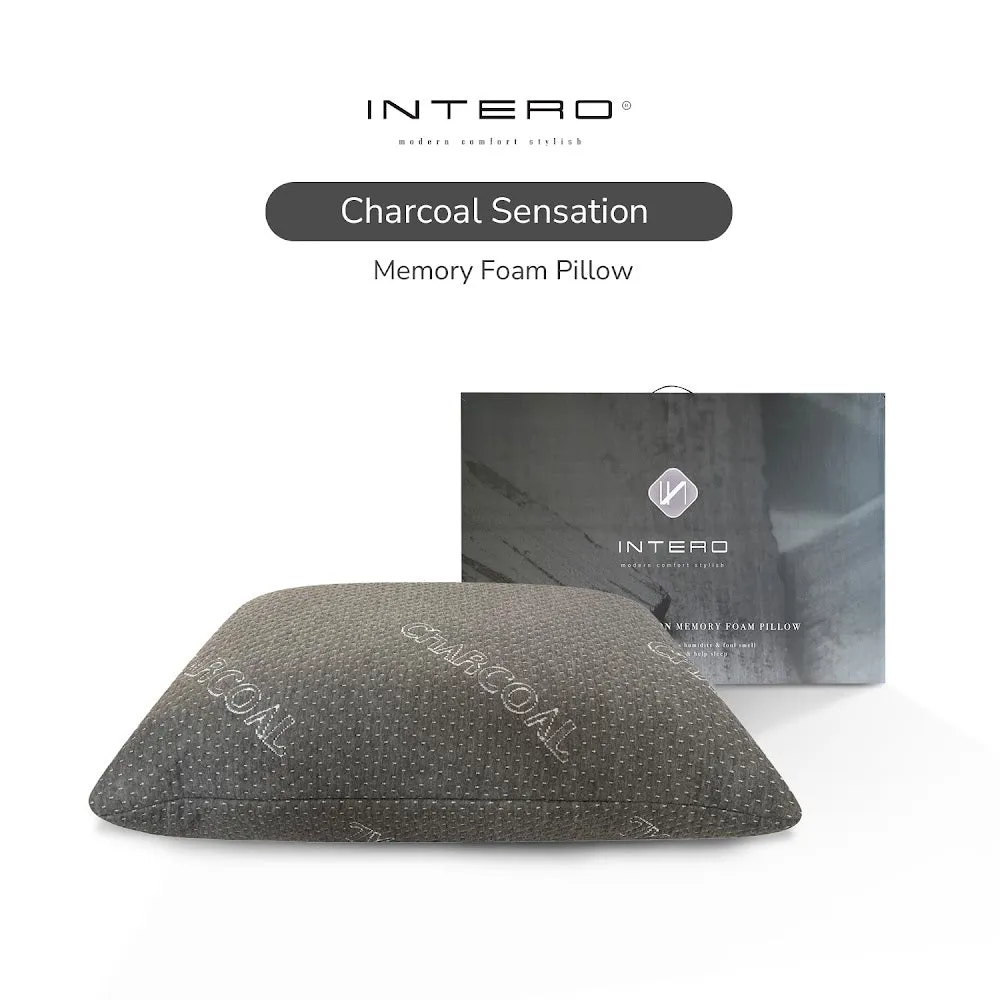 Intero Charcoal Memory Foam Sensation Pillow