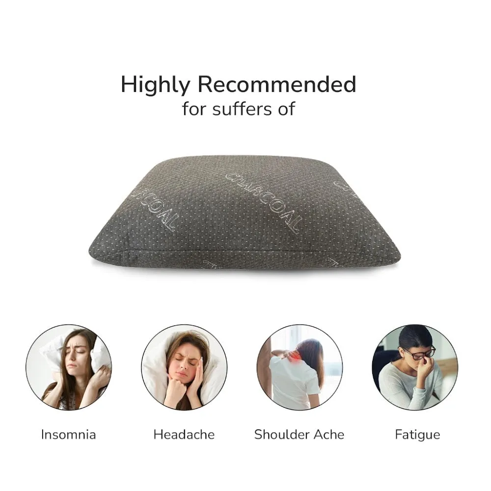 Intero Charcoal Memory Foam Sensation Pillow