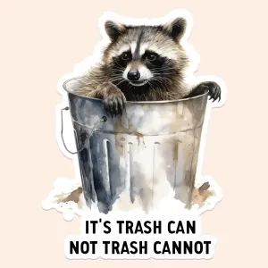 It's Trash Can Sticker