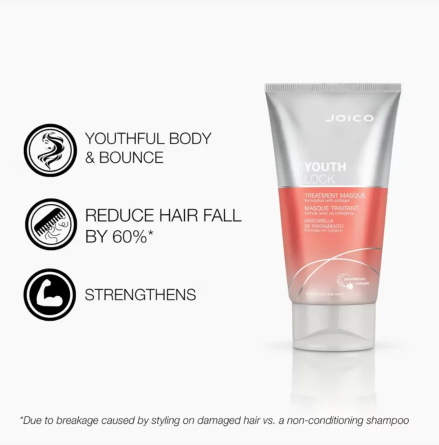 Joico YouthLock Treatment Masque Formulated with Collagen 150ml