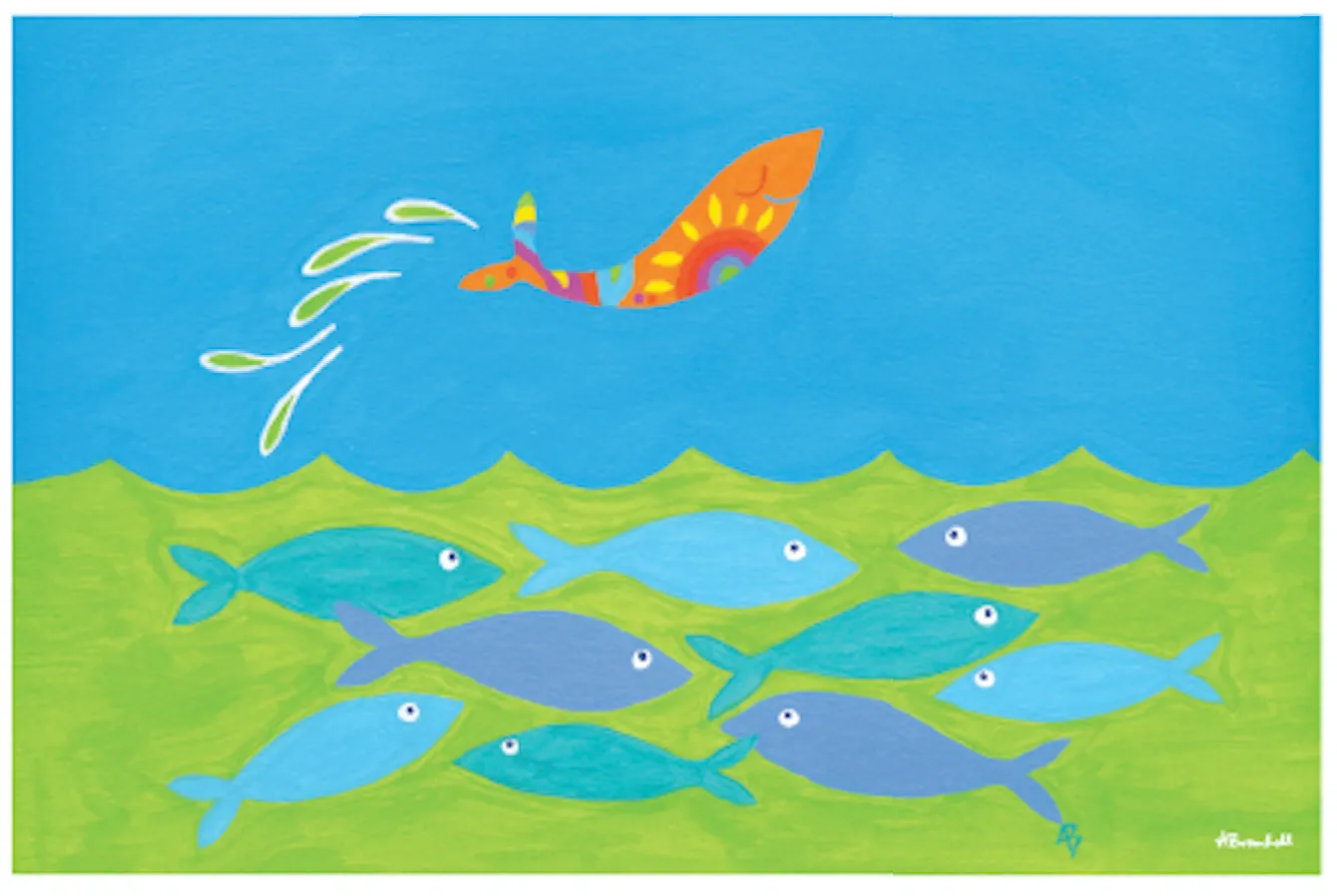 Joyful Fish Placemat