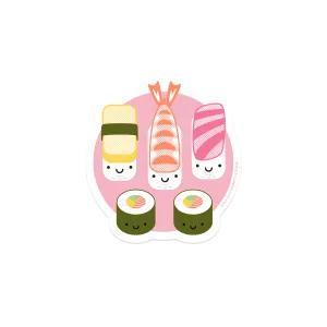 Kawaii Sushi Sticker