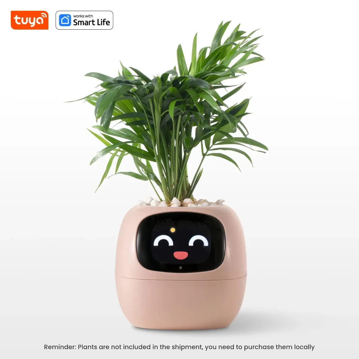 Kawaii Tuya Ivy Smart Planter 🌱✨ - 49 Adorable Expressions & 7 Smart Sensors for Effortless Plant Care! 🌼💖