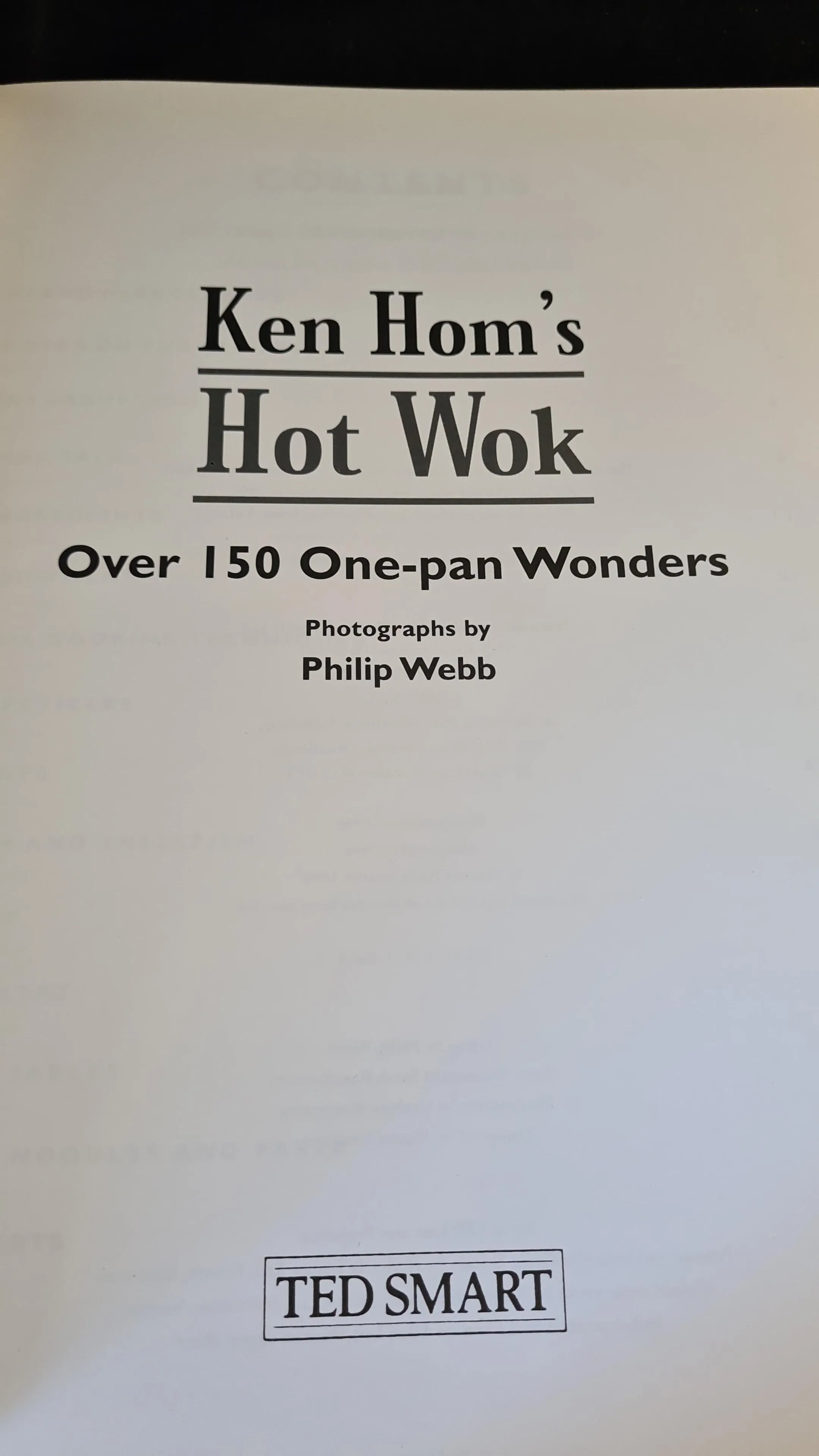 Ken Hom's Hot Wok, Ted Smart, 1996