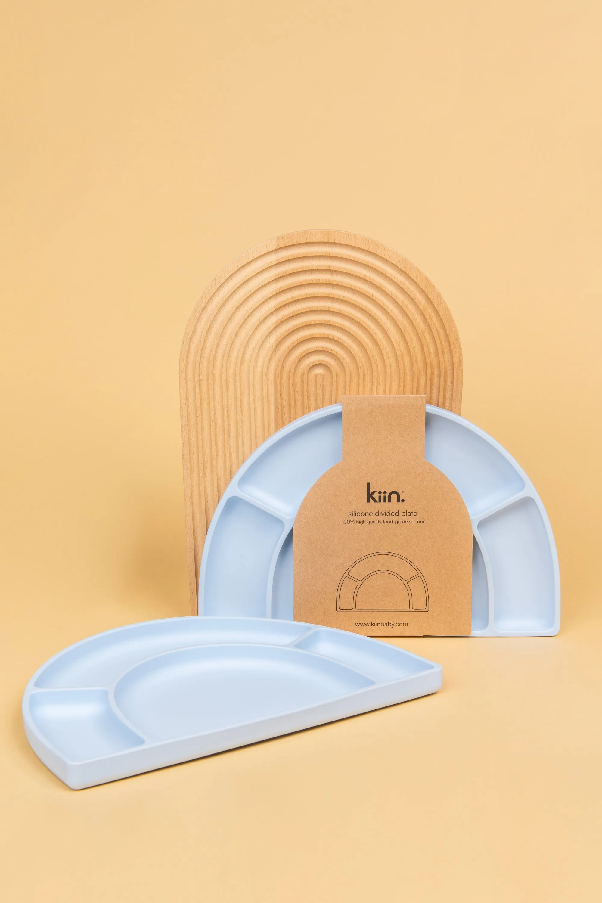 Kiin Silicone Divided Plates - Assorted