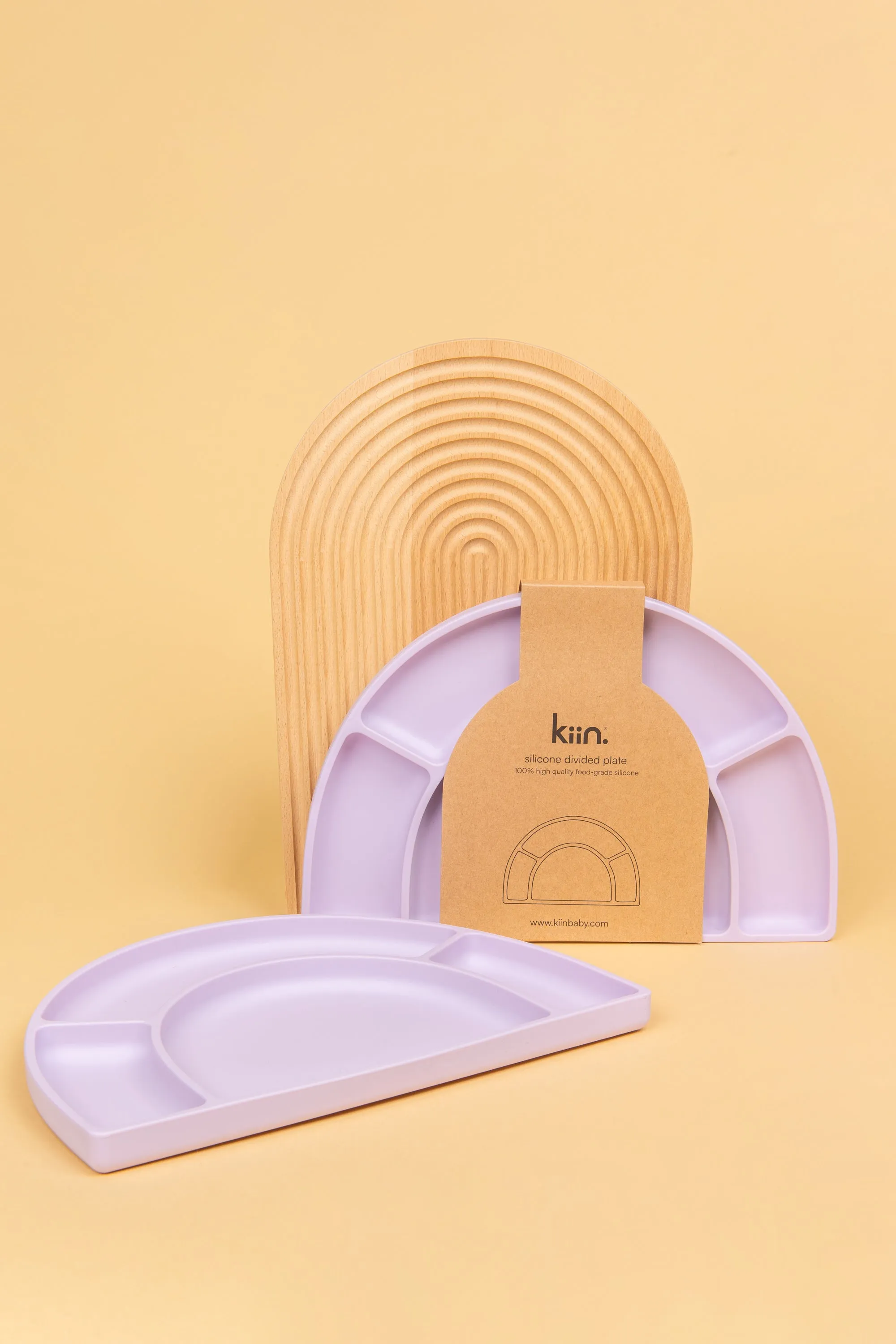 Kiin Silicone Divided Plates - Assorted