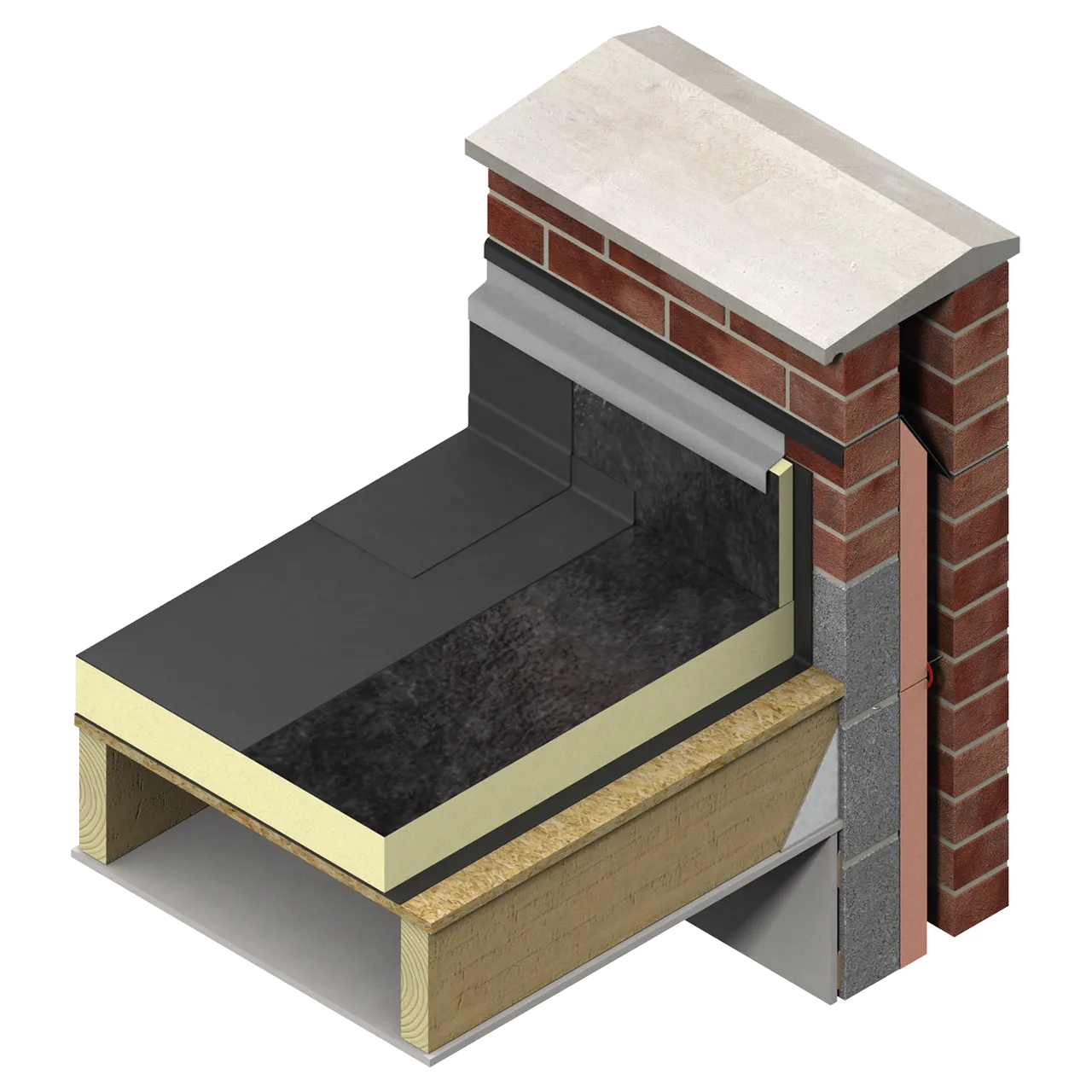 Kingspan Thermaroof TR24 Flat Roof Insulation - 1200mm x 600mm x 100mm (pack of 5 sheets 3.60m2)