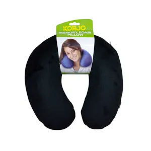Korjo Memory Foam Pillow - Black