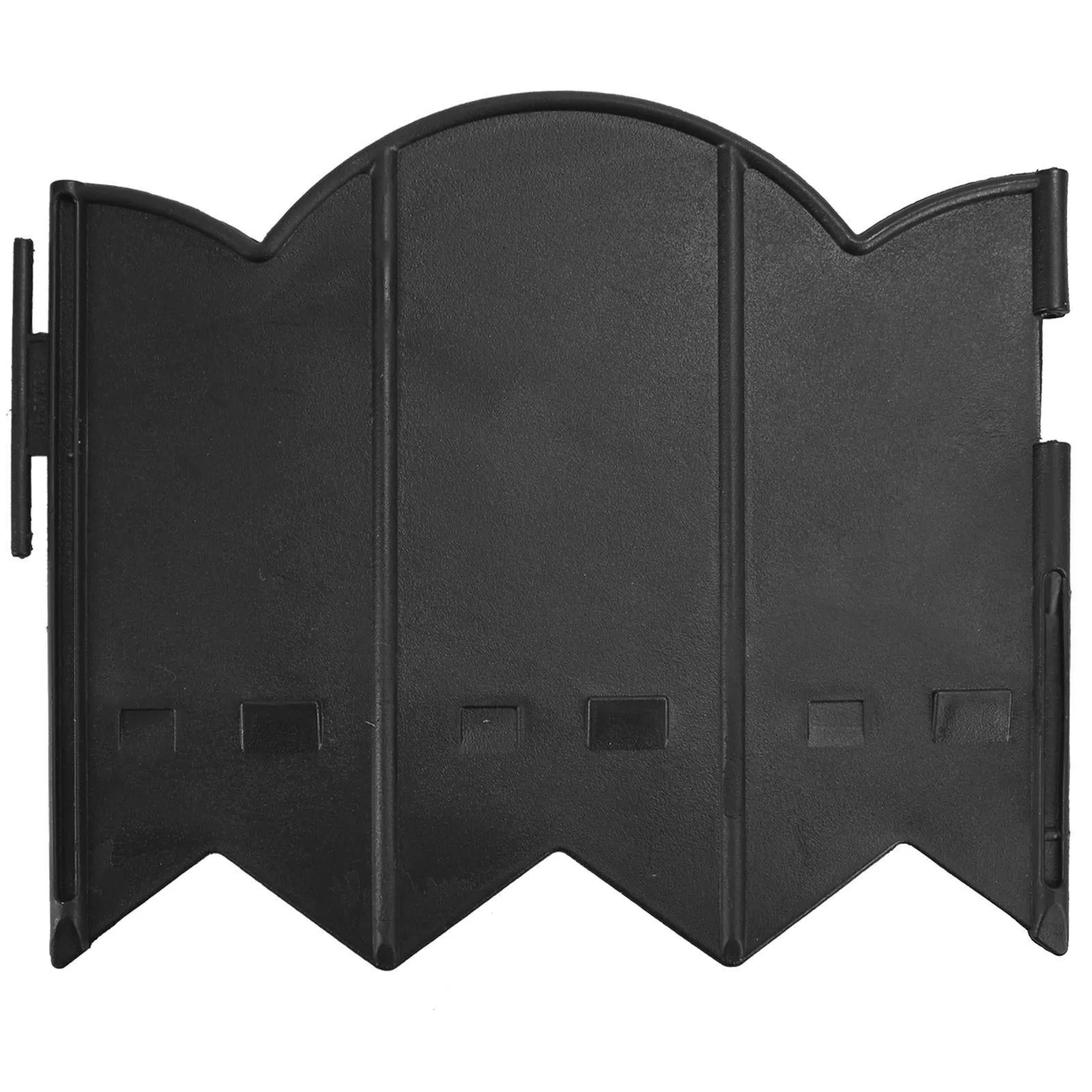 Lawn Edging Border Black Pack of 15