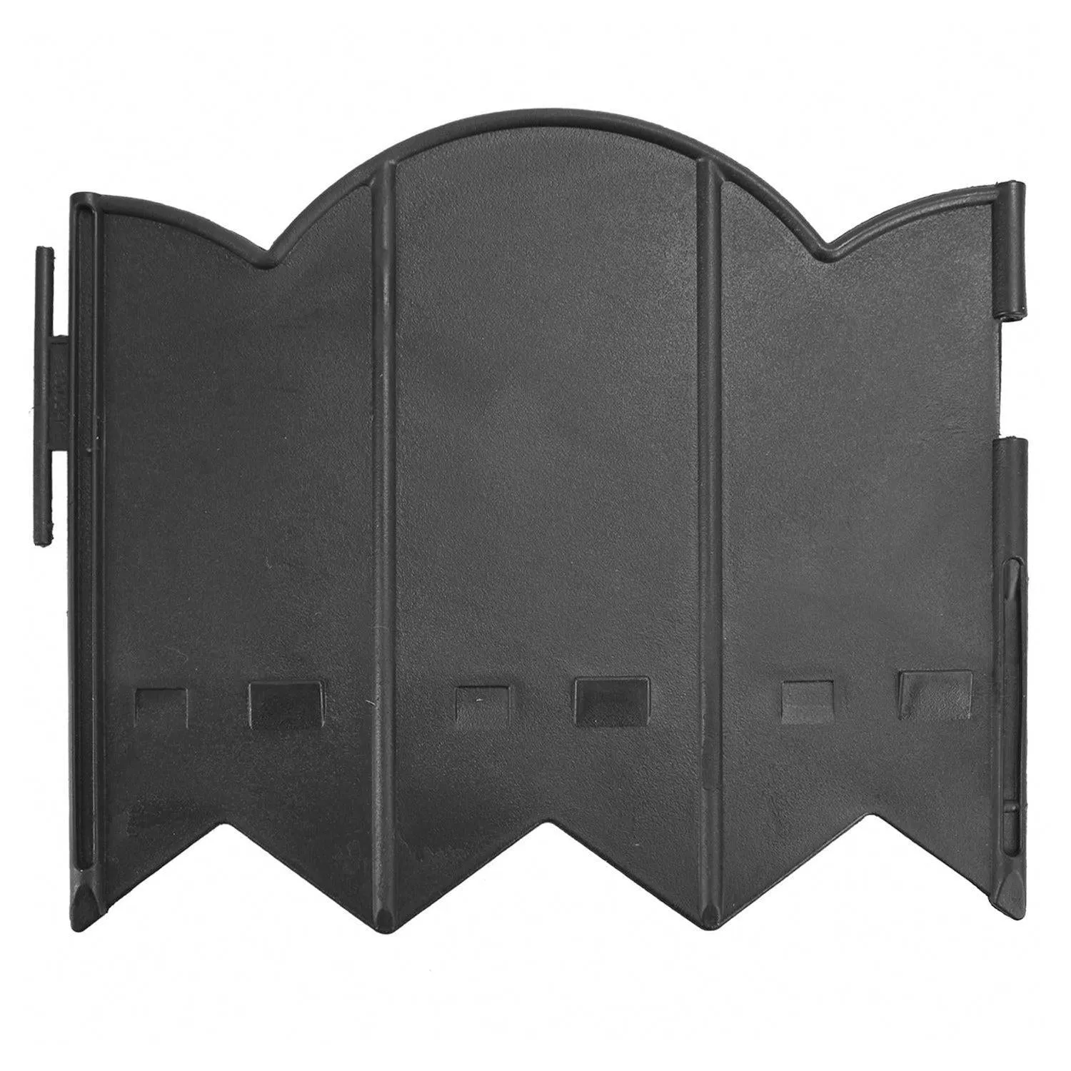 Lawn Edging Border Black Pack of 15