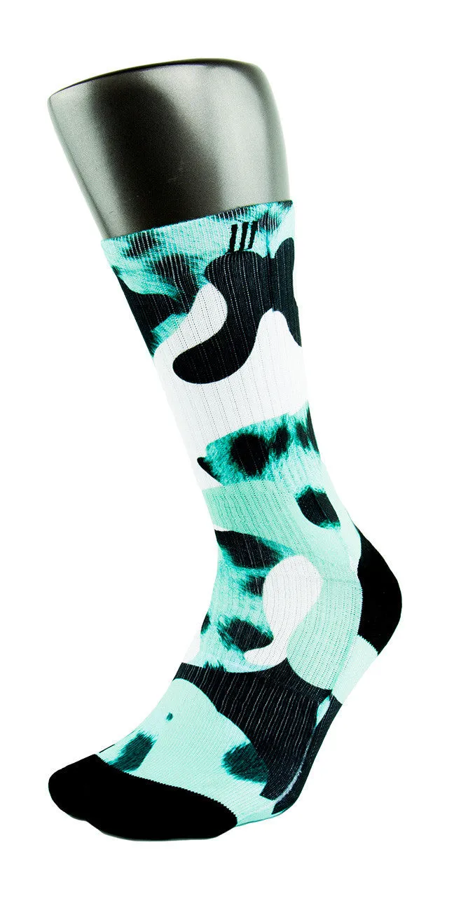 Leopard Camo CES Custom Socks