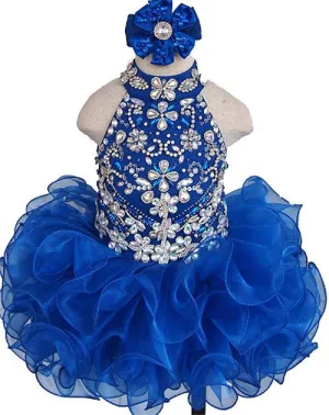 Little Princess Nations Glitz Cupcake Pageant Dress For Baby Girl