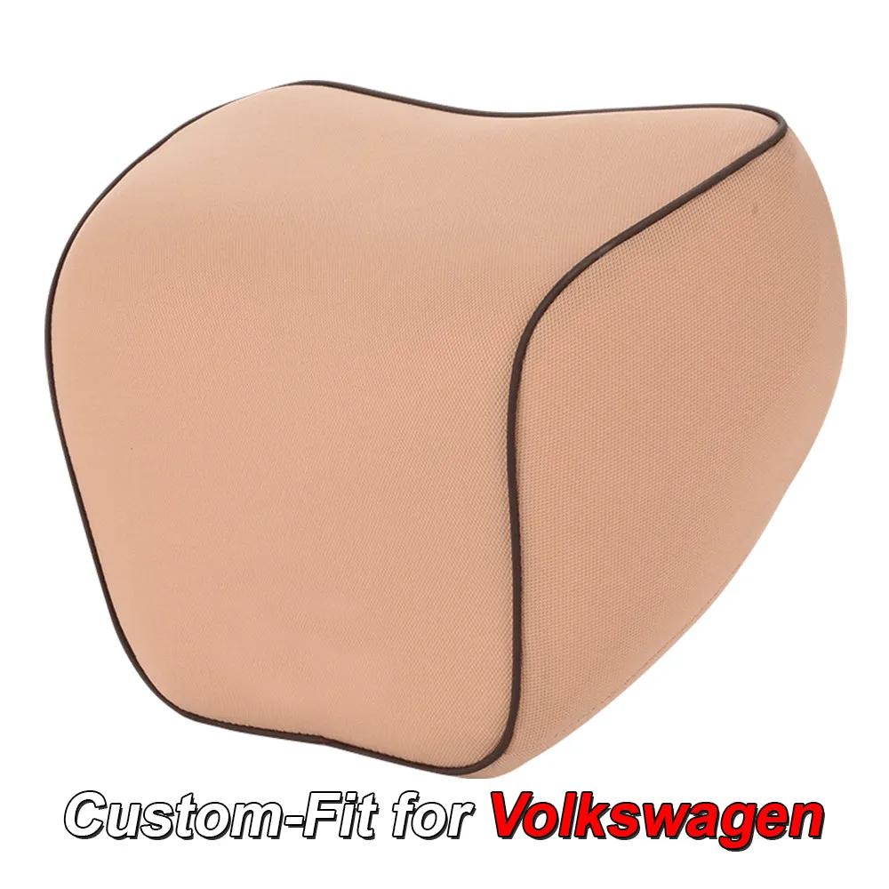 Lumbar Support Cushion for Car and Headrest Neck Pillow Kit, Custom-Fit For Car, Ergonomically Design for Car Seat, Car Accessories WAMY254