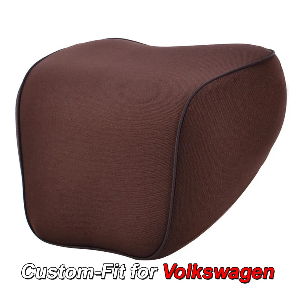 Lumbar Support Cushion for Car and Headrest Neck Pillow Kit, Custom-Fit For Car, Ergonomically Design for Car Seat, Car Accessories WAMY254