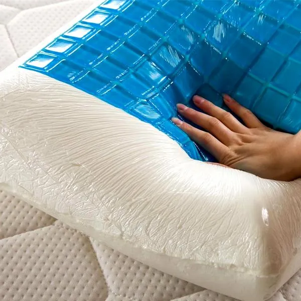 Luxury Bamboo Memory Foam Pillow With Cooling Gel Technology Pad