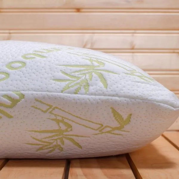 Luxury Bamboo Memory Foam Pillow With Cooling Gel Technology Pad