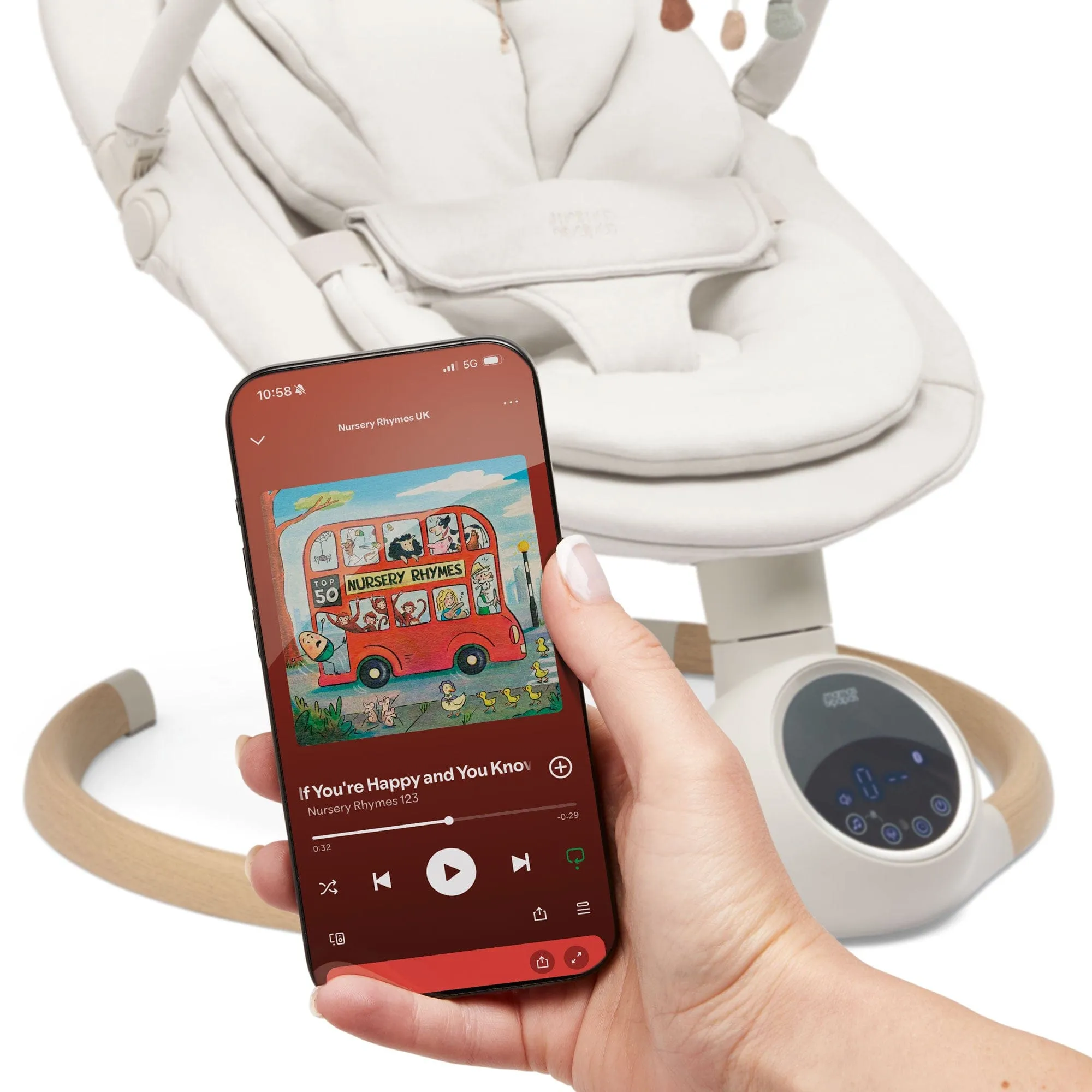 Mamas & Papas Alto Smart Swing - Cashmere