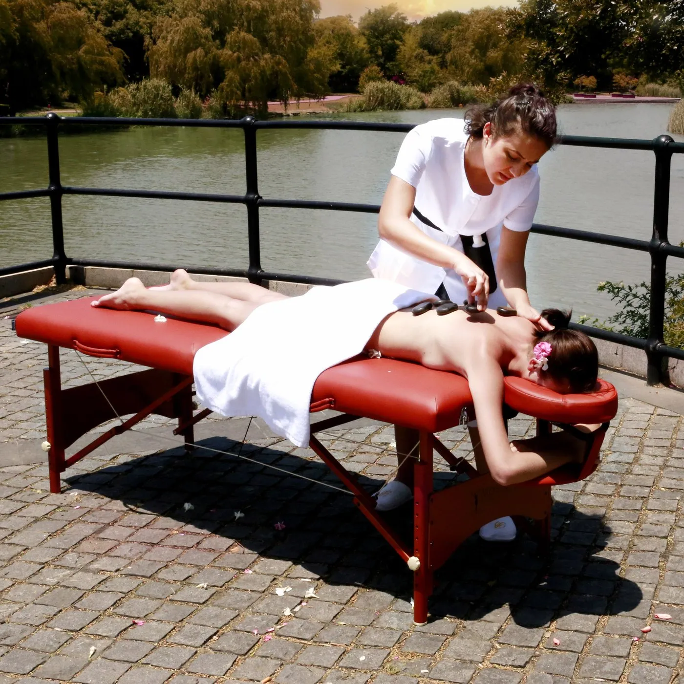 Master Massage FAIRLANE™ 25" Portable Massage Table Package