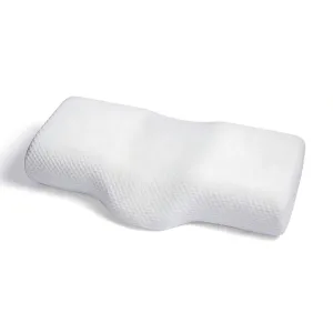 Memory Foam Neck Support Pillow for Orthopedic Comfort and Pain Relief, Ideal for Sleep and Travel