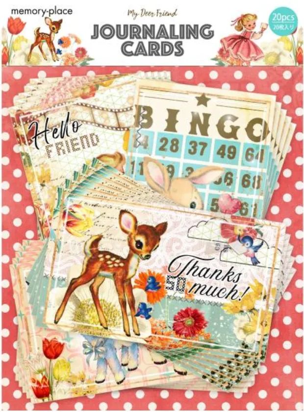 Memory Place My Deer Friend Journal Card Pack