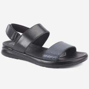 Mens "ALEY" Leather Velcro Everyday Summer Sandals