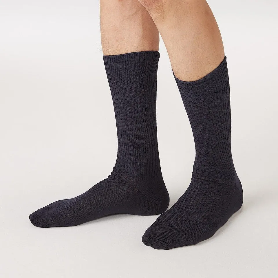 Men's Right Angle Rib Socks