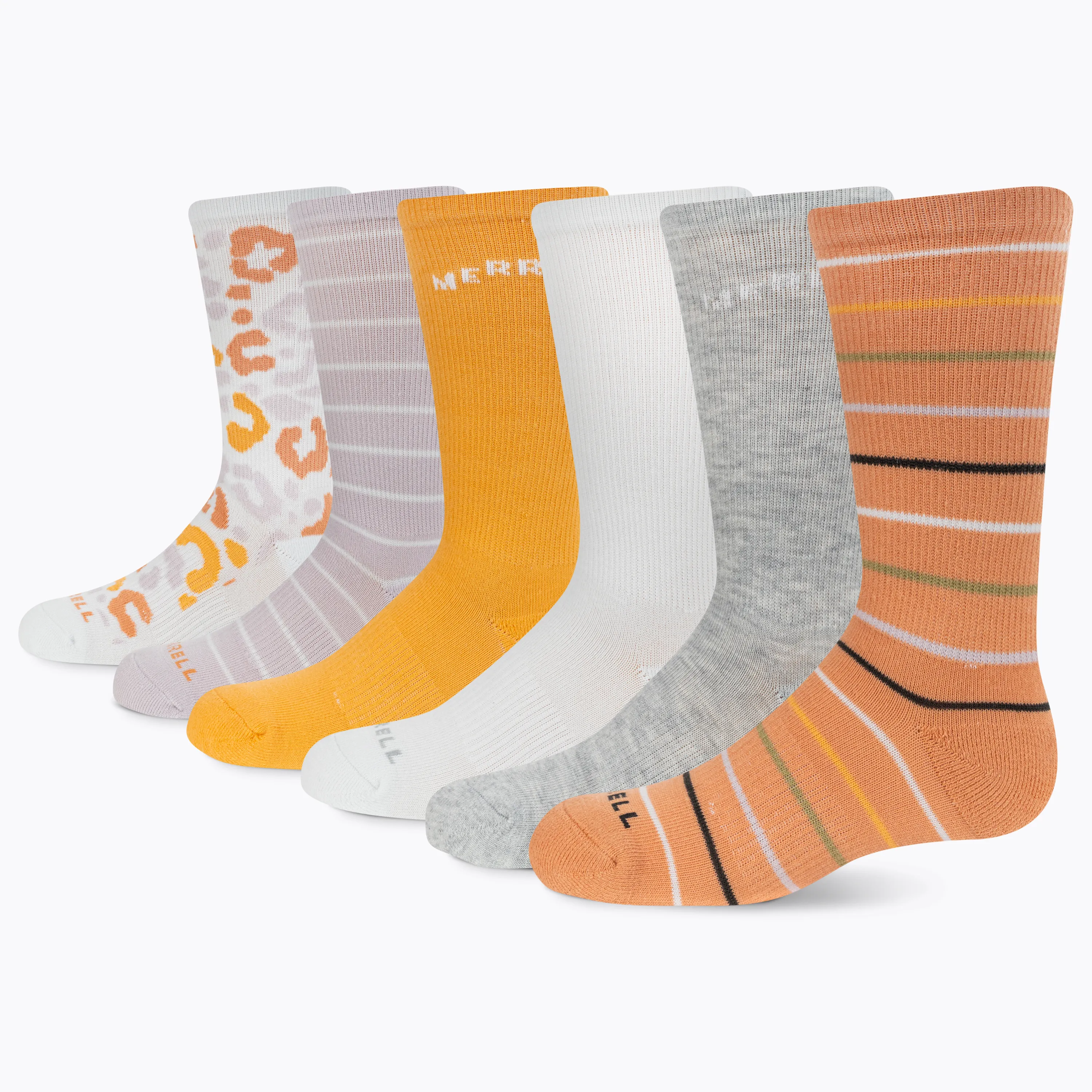 Merrell Kids Everyday Crew Sock 6 Pair Pack