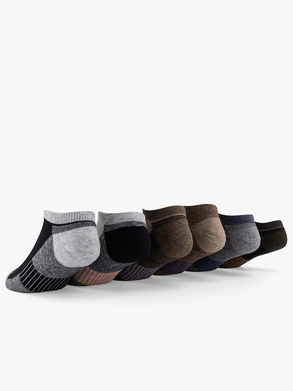 Merrell Unisex Recycled Cushion Low Cut Socks M/L 6 Pack