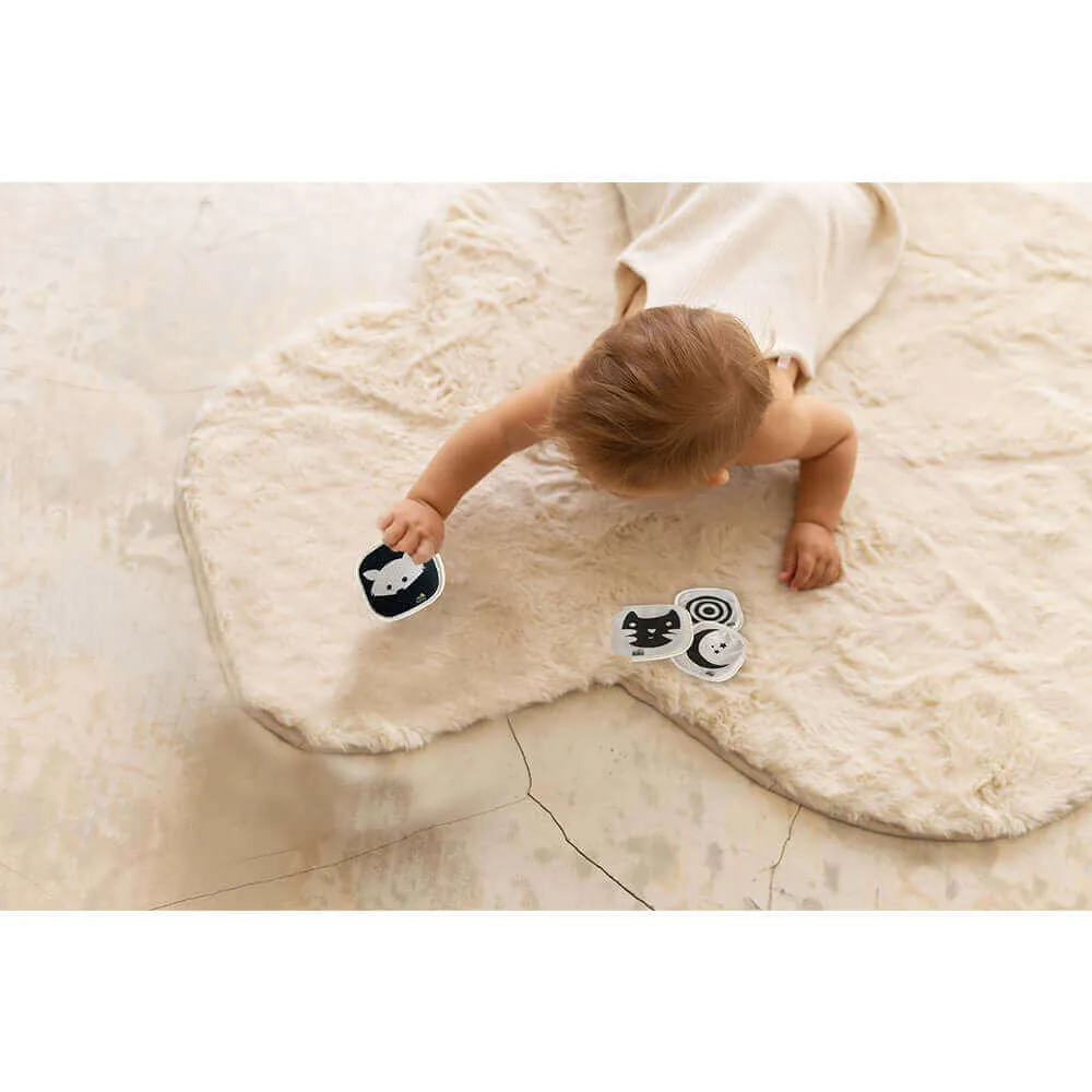 Mimos Smart Flash Card - High-Contrast Montessori Cards for Baby's Visual Training and Dexterity