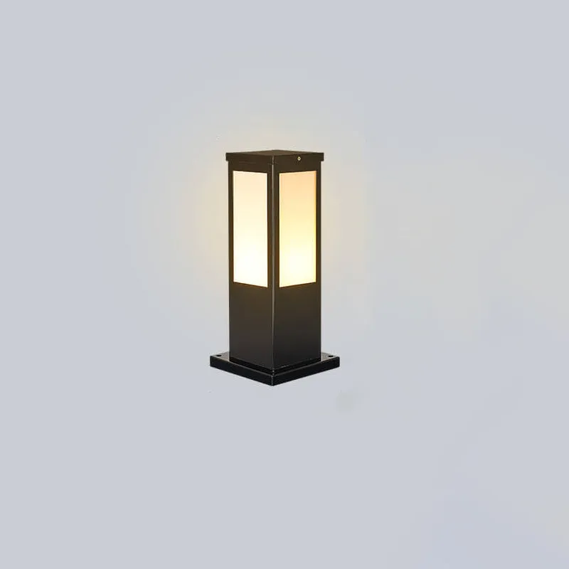 Modern Square LED Bollard Light – Waterproof Outdoor Pathway Lamp