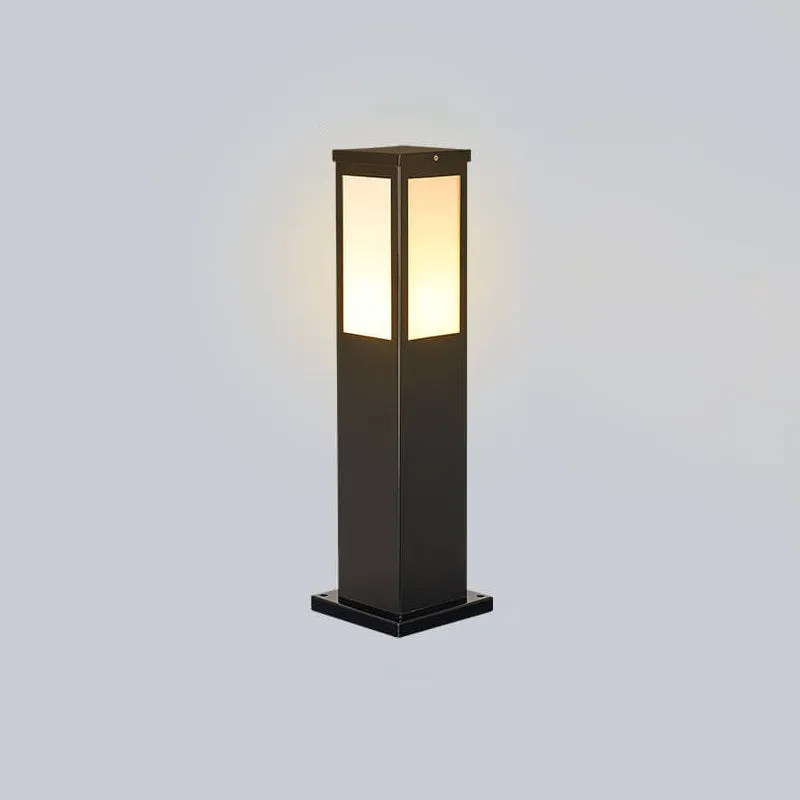 Modern Square LED Bollard Light – Waterproof Outdoor Pathway Lamp