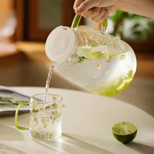 Modern SweetHome High Borosilicate Glass Water Pitcher - 1800ml
